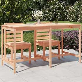 vidaXL Trädgårdsbord 203.5x90x110 cm massivt douglasträ 824107