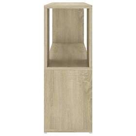 vidaXL Bokhylla sonoma-ek 100x24x63 cm konstruerat trä 809173