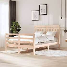 vidaXL Bed Frame massivt trä 120x200 cm 3100649