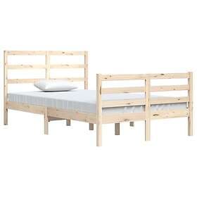 vidaXL Bed Frame massiv furu 120x200 cm 3105001
