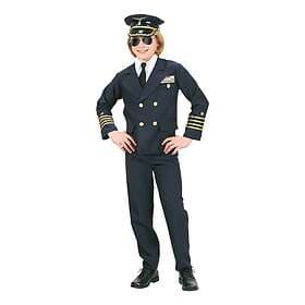 Pilot Barn Maskeraddräkt Small