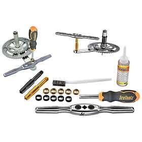 Icetools Thread Kit Cranks Pedals Silver