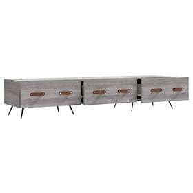 vidaXL TV Stand grå sonoma 150x36x30 cm konstruerat trä 829130