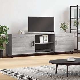 vidaXL TV Stand grå sonoma 150x30x50 cm konstruerat trä 829122
