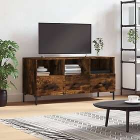 vidaXL TV Stand rökfärgad ek 102x36x50 cm constructed wood