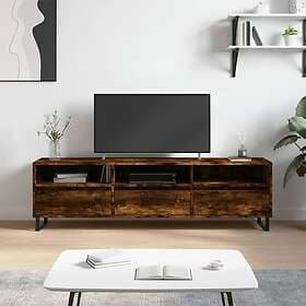 vidaXL TV Stand rökfärgad ek 150x30x44.5 cm konstruerat trä 831305