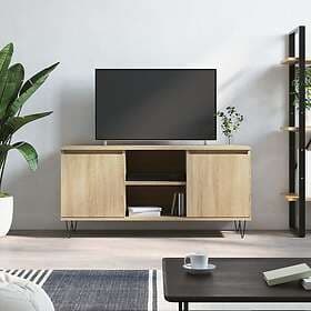 vidaXL TV Stand sonoma-ek 104x35x50 cm konstruerat trä 827015