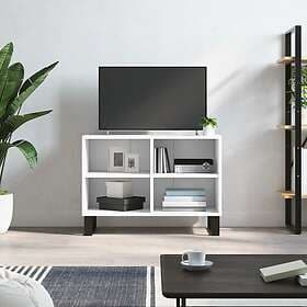 vidaXL TV Stand vit 69.5x30x50 cm konstruerat trä 826972