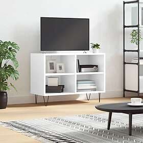 vidaXL TV Stand 69.5x30x50 cm white high gloss constructed wood