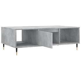 vidaXL Soffbord betonggrå 104x60x35 cm konstruerat trä 827080