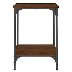 vidaXL Soffbord brun ek 40x40x55 cm konstruerat trä 832827
