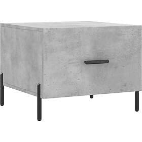 vidaXL Soffbord betonggrå 50x50x40 cm konstruerat trä 829420