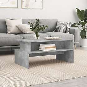 vidaXL Soffbord betonggrå 90x55x42.5 cm konstruerat trä 834281