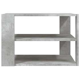 vidaXL Soffbord betonggrå 59.5x59.5x40 cm konstruerat trä 834249