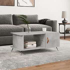 vidaXL Soffbord betonggrå 90x50x40 cm konstruerat trä 829464