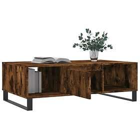 vidaXL Soffbord rökfärgad ek 104x60x35 cm konstruerat trä 827097