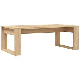 vidaXL Soffbord sonoma-ek 102x50x35 cm konstruerat trä 823361