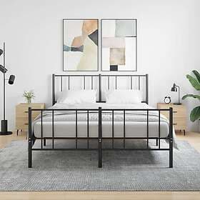 vidaXL Sängbord 2 st sonoma-ek 40x35x47.5 cm konstruerat trä 827347