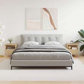 vidaXL Sängbord 2 st sonoma-ek 40x35x47.5 cm konstruerat trä 827411