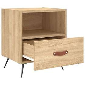 vidaXL Sängbord 2 st sonoma-ek 40x35x47.5 cm konstruerat trä 827379