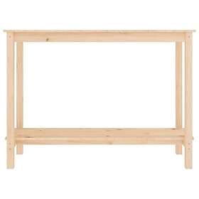 vidaXL Konsolbord 110x40x80 cm massiv furu 822282