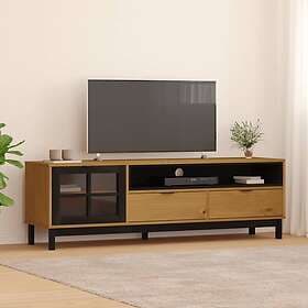 vidaXL TV Stand FLAM 158x40x50 cm massiv furu 357821