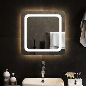 vidaXL Bathroom Mirror LED 50x50 cm 151777