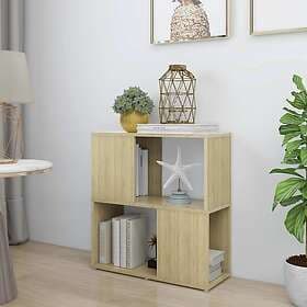 vidaXL Bokhylla sonoma-ek Bookcase 60x24x63 cm constructed wood 809065