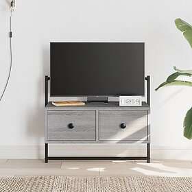 vidaXL Väggmonterad TV Stand grå sonoma 60.5x30x51 cm konstruerat trä 833456