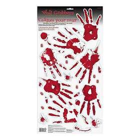 Bloody Hands Stickers 4pcs