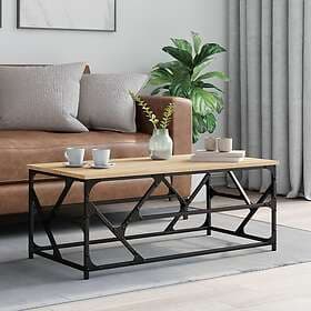 vidaXL Soffbord Sonoma ek 100x50x40 cm konstruerat trä 834126
