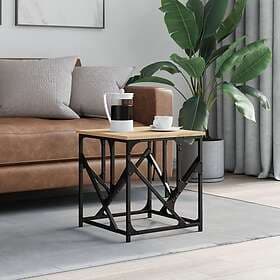 vidaXL Soffbord sonoma-ek 45x45x47.5 cm konstruerat trä 834121
