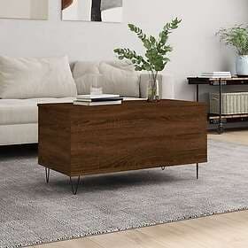 vidaXL Soffbord brun ek 90x44.5x45 cm konstruerat trä 830979