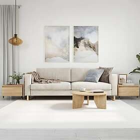 vidaXL Soffbord 2 st sonoma-ek 50x46x35 cm konstruerat trä 830851