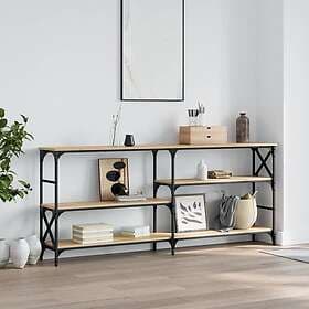 vidaXL Avlastningsbord sonoma ek 180x29x76.5 cm konstruerat trä 835475