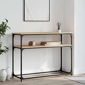 vidaXL Avlastningsbord sonoma-ek 100x35.5x75 cm konstruerat trä 834066