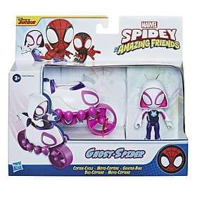 Marvel Spidey and His Amazing Friends Ghost-Spider, Vehicle & Figure Set