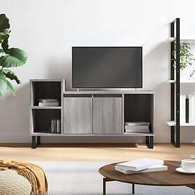 vidaXL TV Stand grå sonoma 100x35x55 cm konstruerat trä 831330