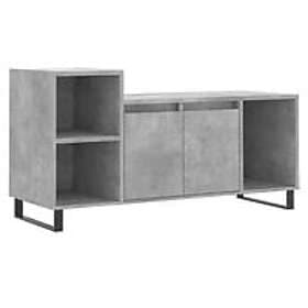vidaXL TV Stand betonggrå 100x35x55 cm konstruerat trä 831328