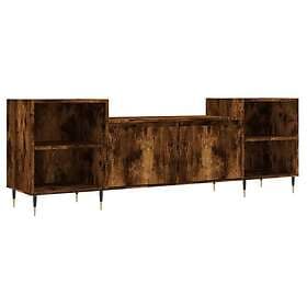 vidaXL TV Stand rökfärgad ek 160x35x55 cm konstruerat trä 831337