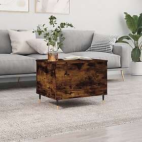 vidaXL Soffbord rökfärgad ek 60x44.5x45 cm konstruerat trä 830945
