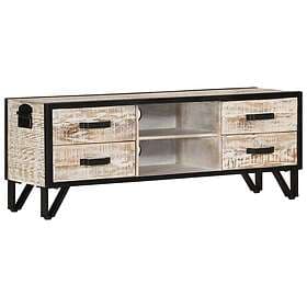 vidaXL TV Stand 110x30x41 cm massivt akaciaträ 330081
