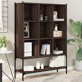 vidaXL Bokhylla Brown Oak 102x30x141.5 cm Engineered Wood 3214333