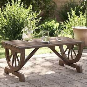 vidaXL Garden Coffee Table 90x50x40 cm solid pine