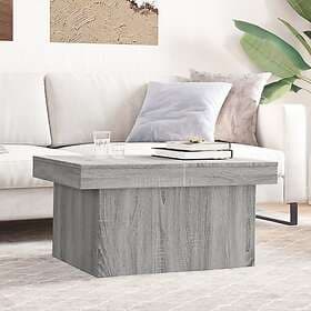 vidaXL Coffee Table Grey Sonoma 80x55x40 cm Engineered Wood 840868