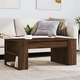 vidaXL Coffee Table Brown Oak 100x50x40 cm Engineered Wood 831860