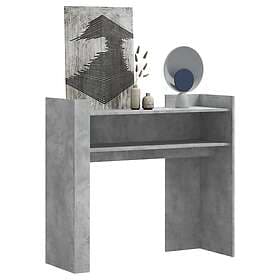 vidaXL Konsolbord betonggrå 100x35x90 cm konstruerat trä 848468