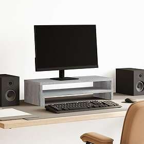 vidaXL TV Stand grey sonoma 54x22x15 cm engineered wood