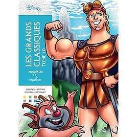 Coloriages mystères Disney Les Grands classiques Tome 10