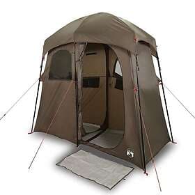 vidaXL Shower Tent (2) Waterproof Brown